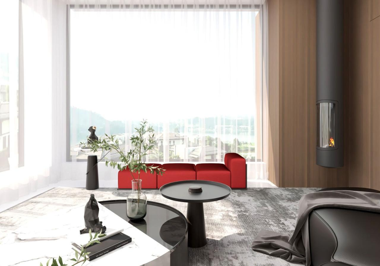 P12-Curved Harmony Living Space - Image 2